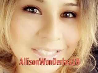 AllisonWonDerlax18
