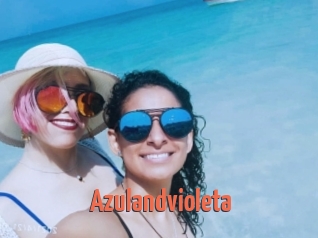 Azulandvioleta