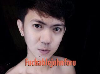 Fuckablejohnforu