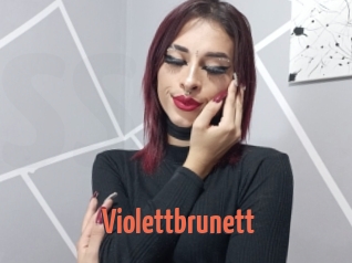 Violettbrunett